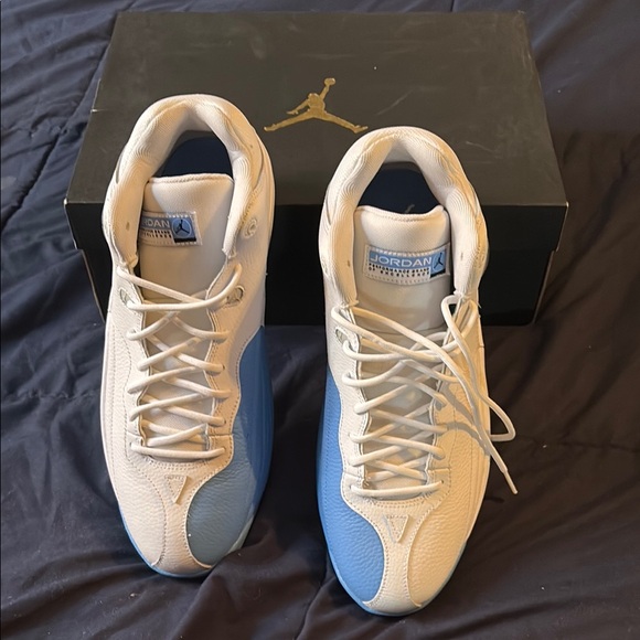 Jordan Other - Jordan Sneakers in White and Blue size 11